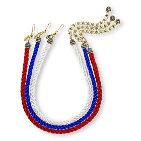 Heidi Daus Elegant Essentials 3-Piece Cord Necklace Set