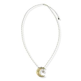 Heidi Daus Twinkling Crescent 36" Drop Necklace