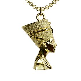 Heights Jewelers 14K Gold-Plated Sterling Silver Nefertiti Necklace