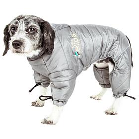 Helios Thunder-crackle Full-Body Waded-Plush Reflective Dog Jacket