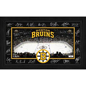Highland Mint 2025–26 Boston Bruins Season Signature Rink Display
