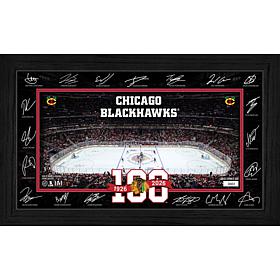 Highland Mint Chicago Blackhawks 2025–26 Signature Rink Collectible