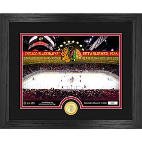 Highland Mint Limited Edition NHL Team Photo Mint - Chicago Blackhawks