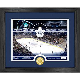 Highland Mint Limited Edition NHL Team Photo Mint Toronto Maple Leafs