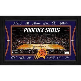 Highland Mint Phoenix Suns Signature Court 12" x 20" Framed Print