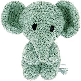 Hoooked Elephant Mo Yarn Kit with Eco Barbante Yarn - Spring