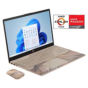 HP 15.6" Touch AMD 4GB RAM 128GB Laptop with MS 365 & SmartFriend