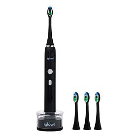 iGlow Rechargeable Sonic Toothbrush with Brush Heads