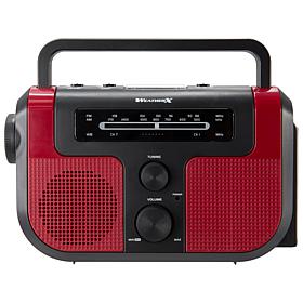 iLive Weatherband AM/FM Radio with Flashlight and Dynamo