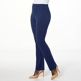 IMAN Global Chic Straight Leg Ponte Pant