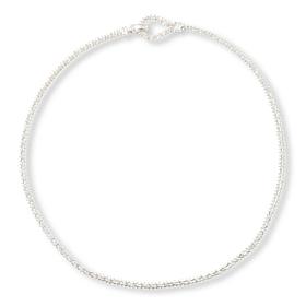 Imperial Silver 18" Diamond-Cut Sterling Silver Wheat Necklace