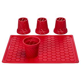 Improvements 5-Piece Tumbler and Bottle Drying Set