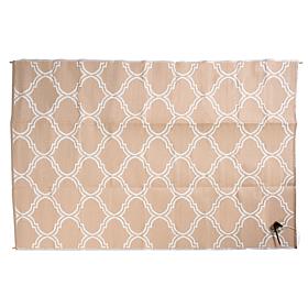 Improvements 6' x 9' Solar LED Outdoor Rug