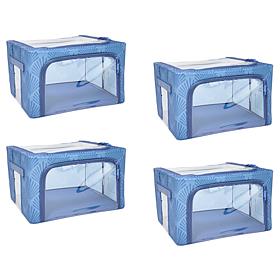 Improvements Collapsible Medium Storage Bins -Set of 4