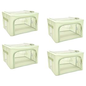 Improvements Collapsible Medium Storage Bins -Set of 4