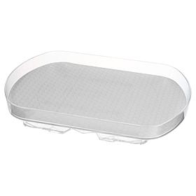 Improvements Rectangular Low Wall Turntable with Silicone Liner