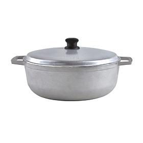 IMUSA 11.6-Quart Cast Aluminum Caldero - Silver