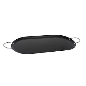 IMUSA 17" Carbon Steel Oval Shaped Comal/Griddle