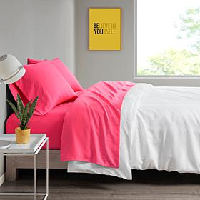 Intelligent Design All Season Wrinkle-Free Sheet Set - Queen/Pink