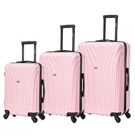 InUSA Vasty Lightweight Hardside Spinner 3pc Set