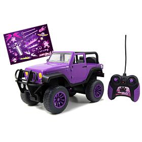 Jada Toys GirlMazing Remote Control Jeep, Purple