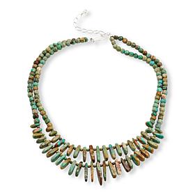 Jay King 2-Strand Sacred Cloud Mountain Turquoise 18" Necklace
