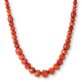 Jay King Branch Coral Sterling Silver Necklace