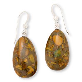 Jay King Congolese Flower Calcite Sterling Silver Drop Earrings