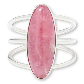 Jay King Gallery Collection Pink Rhodochrosite Oval Ring