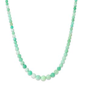 Jay King Green Opal Beaded Necklace