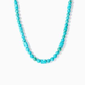 Jay King Heavenly Well Lake Turquoise Necklace, Sterling