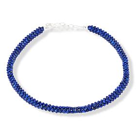 Jay King Lapis Woven Sterling Silver Necklace
