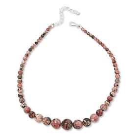 Jay King Rhodochrosite Graduated Bead 18-1/4" Necklace