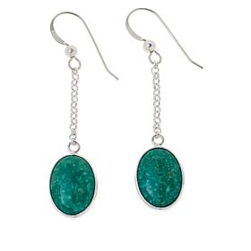 Jay King Sterling Silver Alicia Turquoise Drop Earrings
