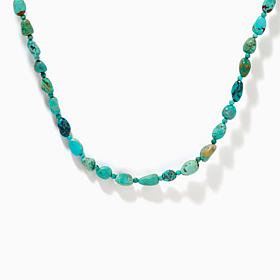 Jay King Sterling Silver Azure Peaks Turquoise 36" Necklace