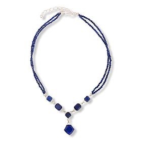 Jay King Sterling Silver Lapis 18" Necklace