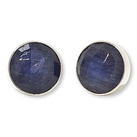 Jay King Sterling Silver Tanzanite Stud Earrings