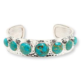 Jay King Turquoise Kingman Sterling Silver Cuff