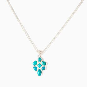 Jay King Turquoise Sterling Silver Necklace