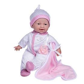 JC Toys La Baby Doll with White Onesie