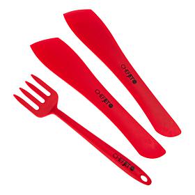 Jet Tila Silicone 3-piece Dual-Sided Spatula and Fork Set