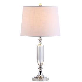Jonathan Y Bella 27" Crystal LED Table Lamp - Clear
