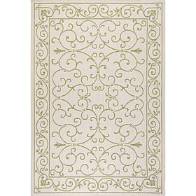 JONATHAN Y Charleston Vintage Filigree Indoor/Outdoor 5' x 8' Rug