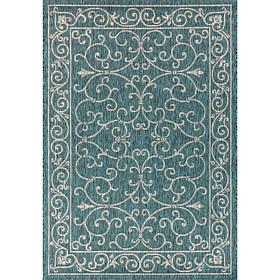 JONATHAN Y Charleston Vintage Filigree Indoor/Outdoor 9' x 12' Rug