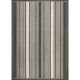 JONATHAN Y Haynes Modern Double Stripe Indoor/Outdoor 8' x 10' Rug