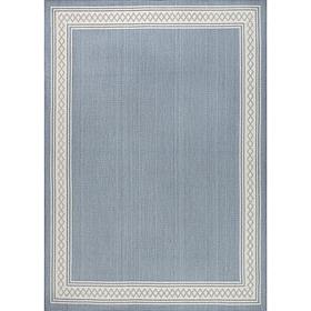 JONATHAN Y Lucia Classic Diamond Border Indoor/Outdoor 5' x 8' Rug