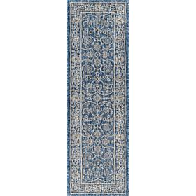 JONATHAN Y Palazzo Vine and Border Indoor/Outdoor 2' x 8' Runner