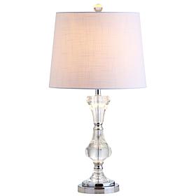 Jonathan Y Riley 24.75" Crystal LED Table Lamp