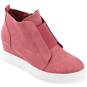 Journee Collection Women's Clara Sneaker Wedge