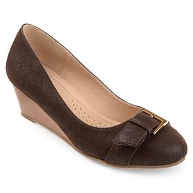 Journee Collection Womens Comfort Graysn Wedge